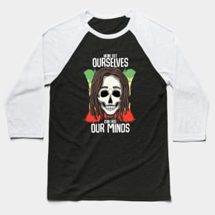 Bob free minds skull Baseball T-Shirt